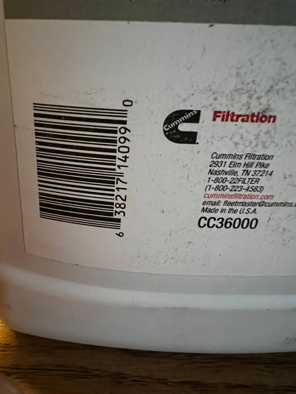 CC36000 Fleetguard ES Compleat Glycerin prediluted coolant 50/50