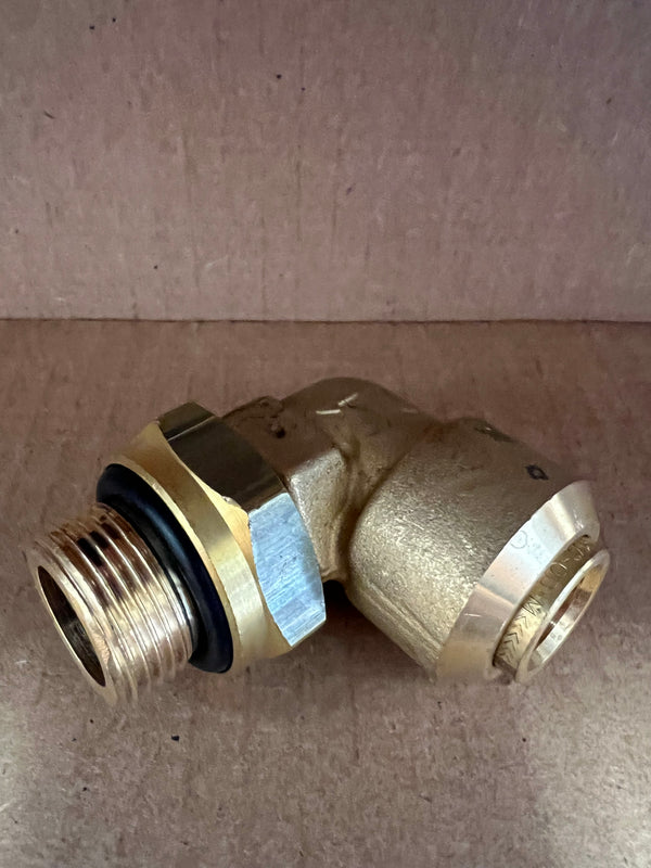 Volvo 20560349 air tank check valve fitting